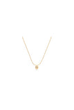 Single 5mm Crystal Pendant Necklace