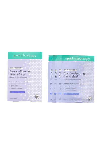 Skin Remedy Barrier-Boosting Sheet Mask 4 Pack