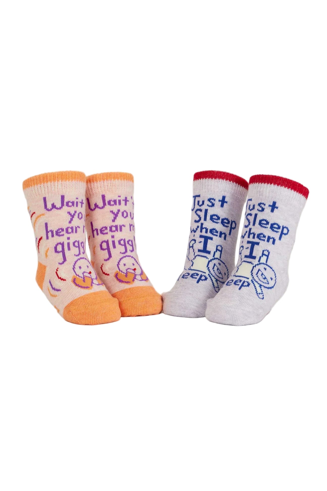 Giggle/Sleep Baby Socks