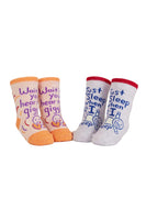 Giggle/Sleep Baby Socks