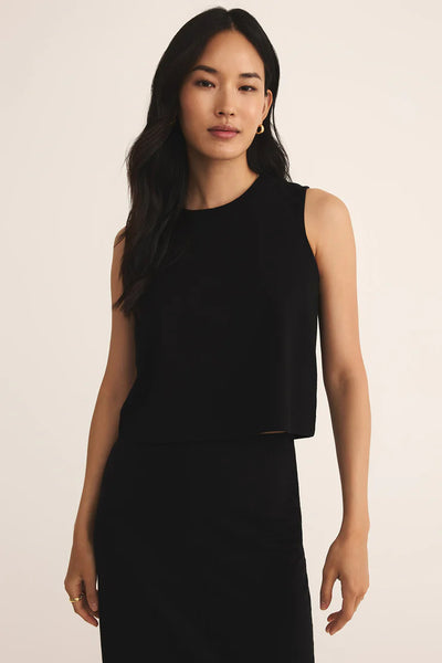 Sloane Jersey Muscle True Black