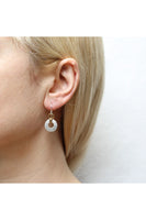 Small Double Linked Rings Earrings