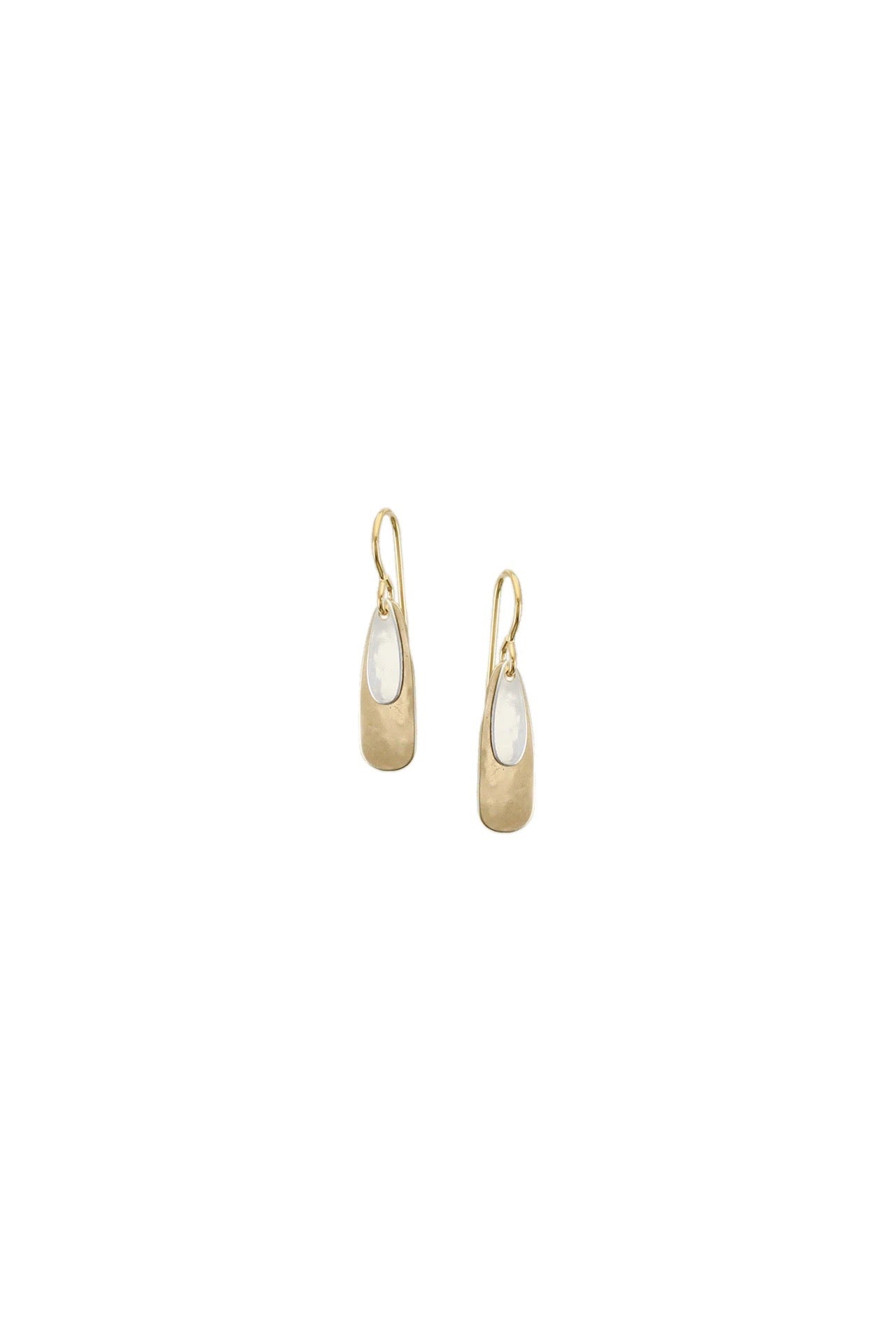 Small Long Ovals Earrings