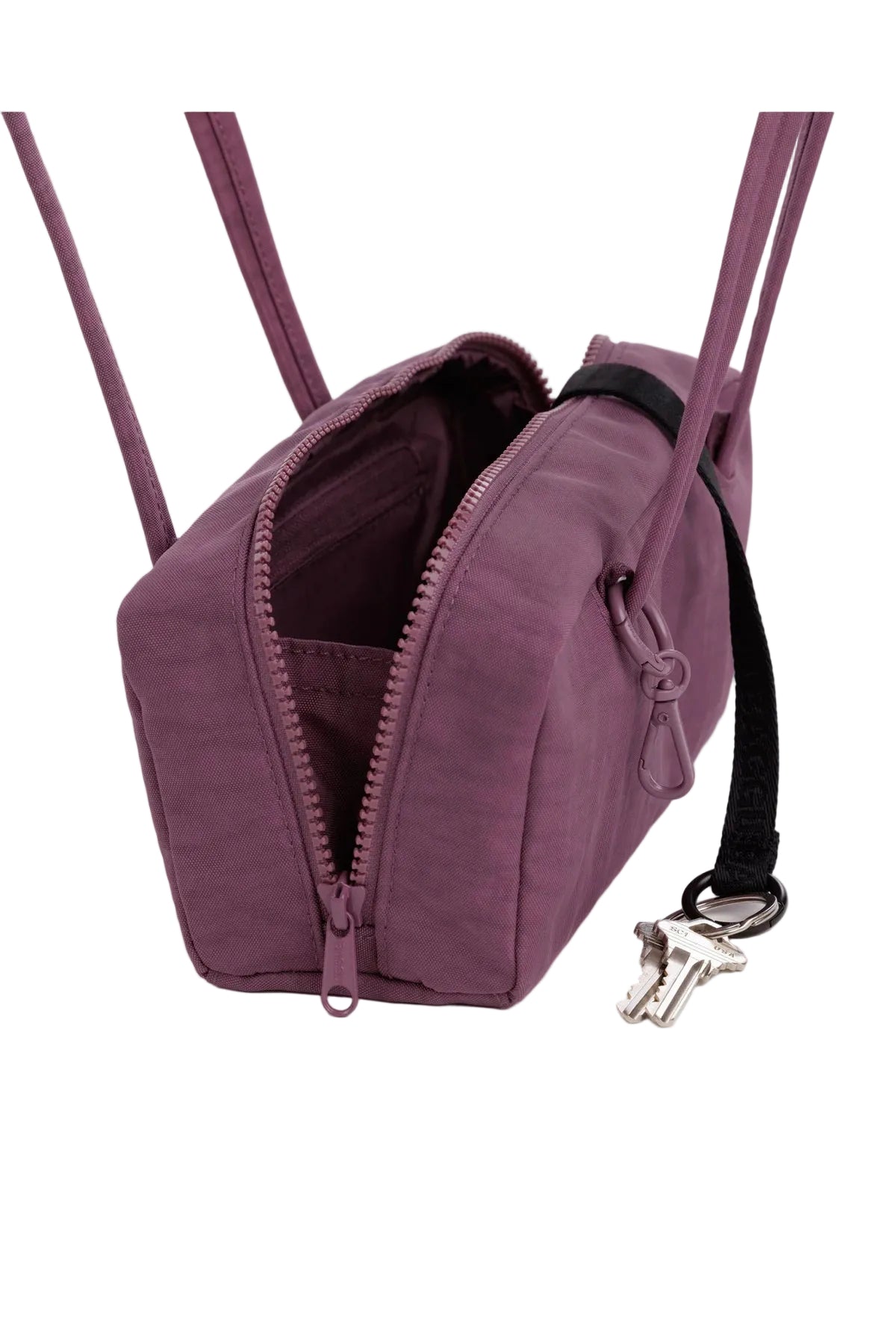 Small Nylon Bowler Bag Wild Plum