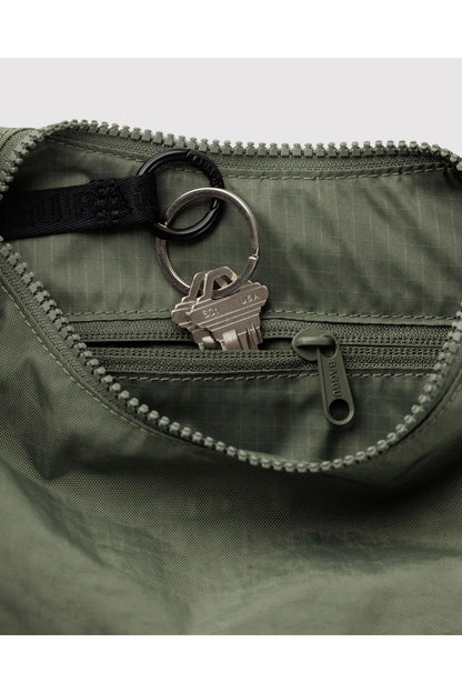 Small Nylon Crescent Bag Caper