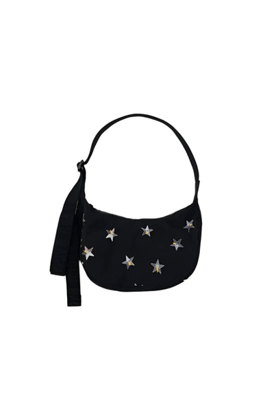 Small Nylon Crescent Bag Stars