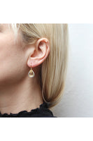 Small Stacked Teardrops Earring