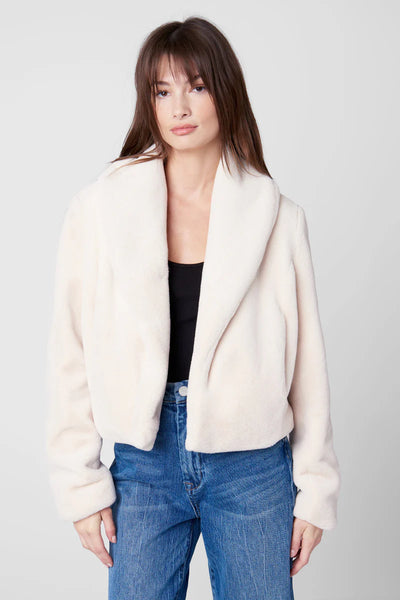 Snow Queen Faux Fur Jacket