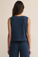 Solace V-Neck Sleeveless Jersey Top