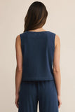 Solace V-Neck Sleeveless Jersey Top