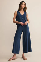 Solace V-Neck Sleeveless Jersey Top