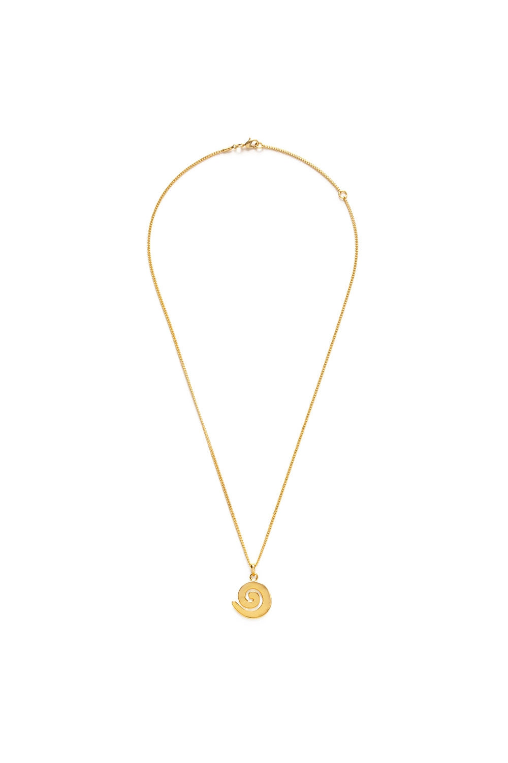 Spiral Pendant Necklace
