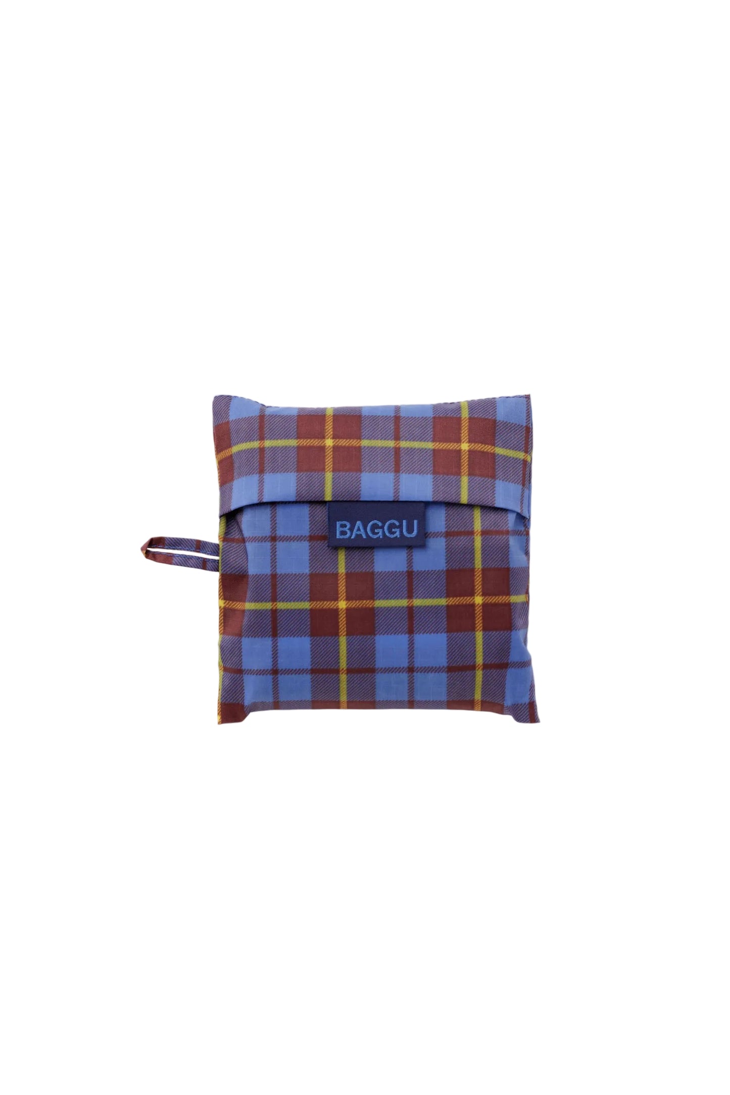 Standard Baggu Blue Tartan