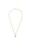 Starfish and Freshwater Pearl Necklace