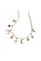 Starlit Trail Charm Necklace