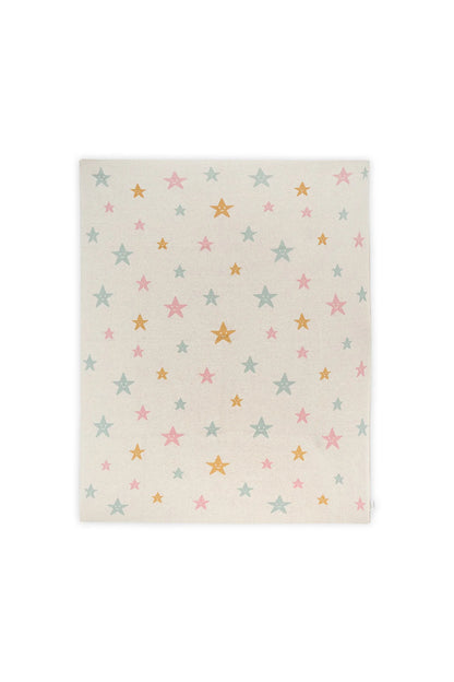 Stars Jacquard Knit Baby Blanket