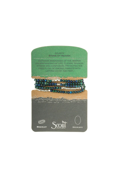 Stone Wrap Azurite