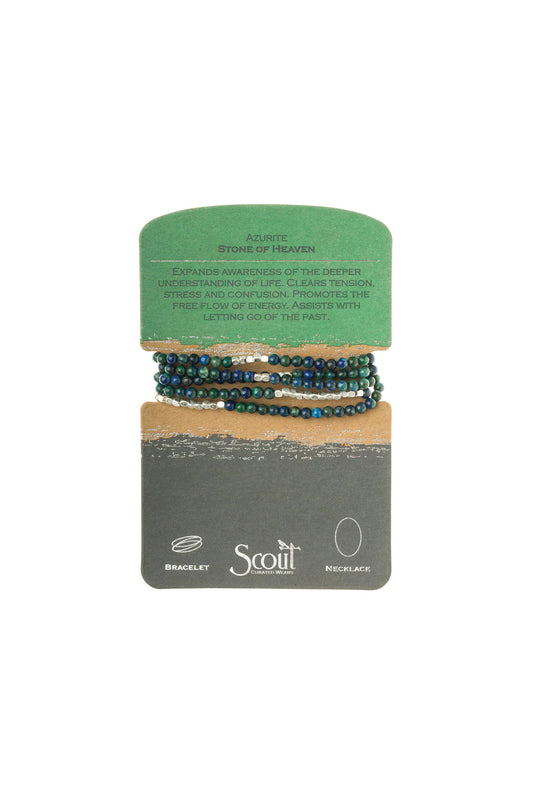 Stone Wrap Azurite