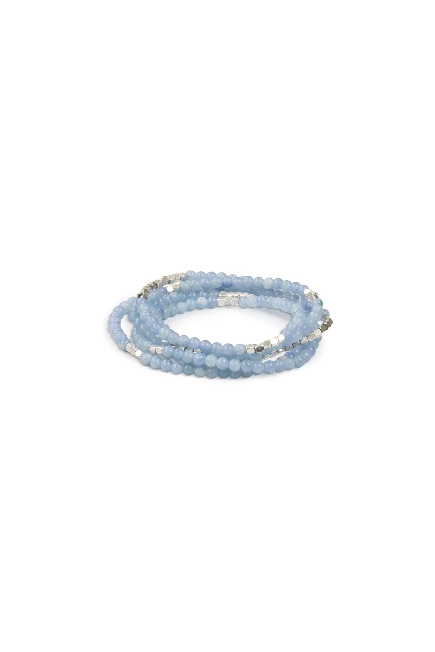 Stone Wrap Blue Lace Agate