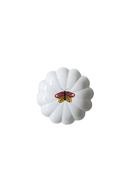 Stoneware Fluted Insect Dish