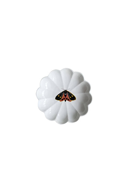 Stoneware Fluted Insect Dish