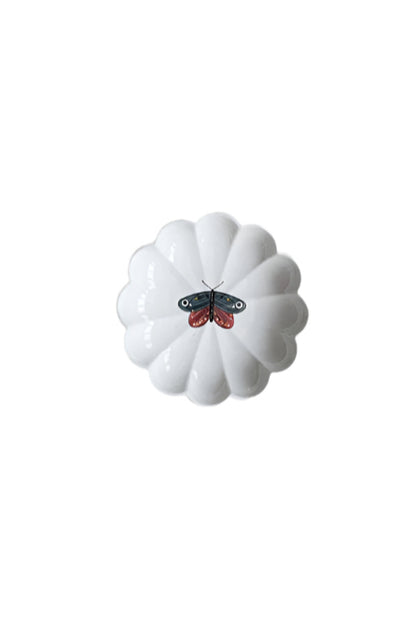 Stoneware Fluted Insect Dish