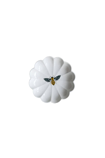 Stoneware Fluted Insect Dish