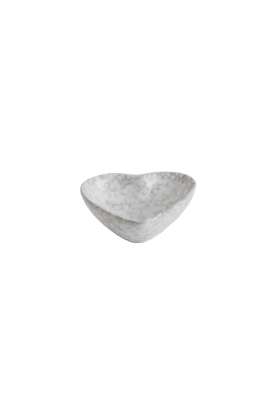 Stoneware Heart Dish