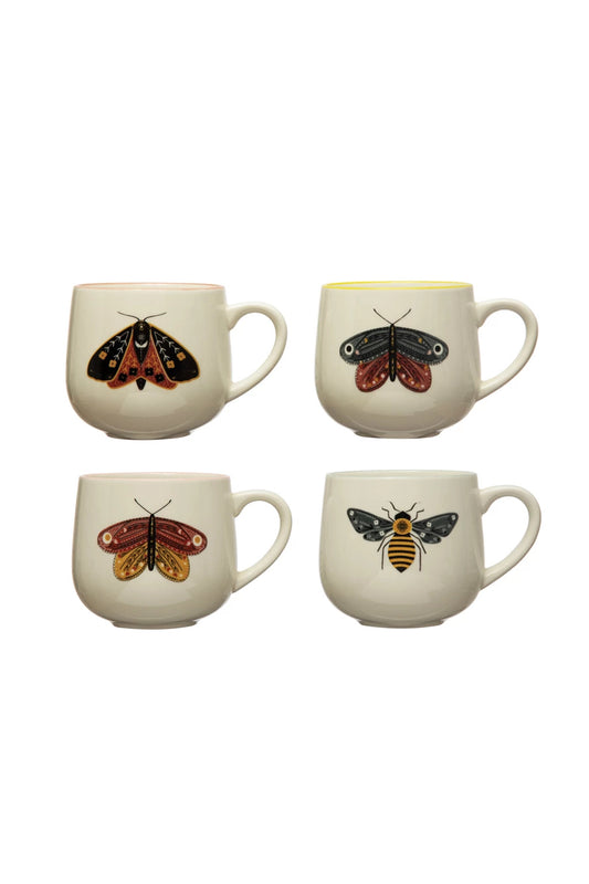Stoneware Insect Mug