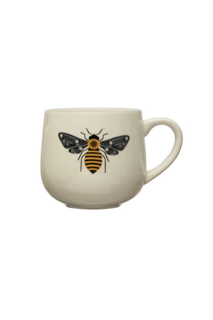 Stoneware Insect Mug