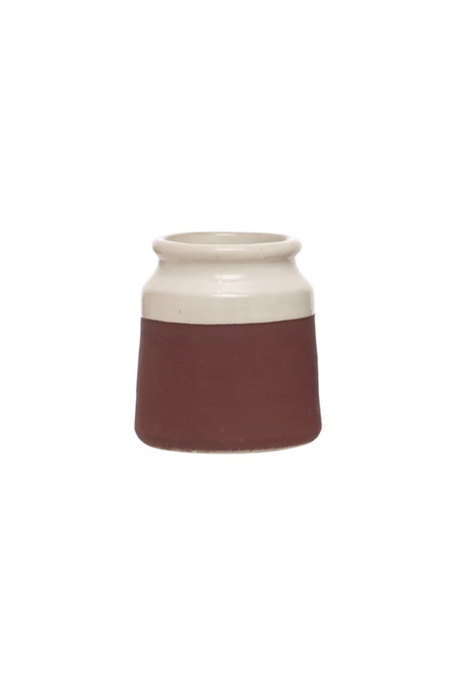 Stoneware Match Holder with Striker