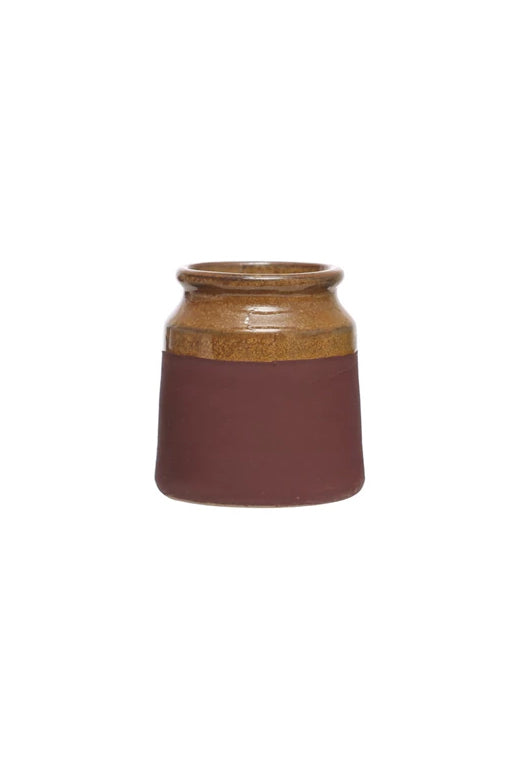 Stoneware Match Holder with Striker