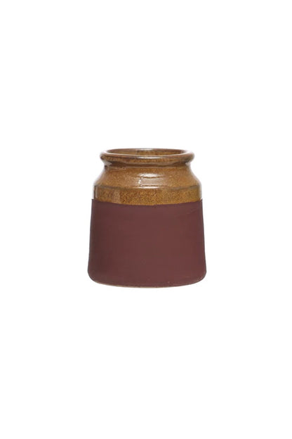 Stoneware Match Holder with Striker