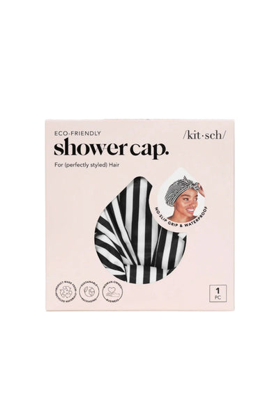Stripe Shower Cap