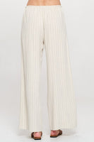 Striped Linen Blend Pant