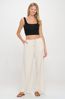 Striped Linen Blend Pant