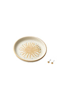 Sun Rays Jewelry Dish & Earring Set