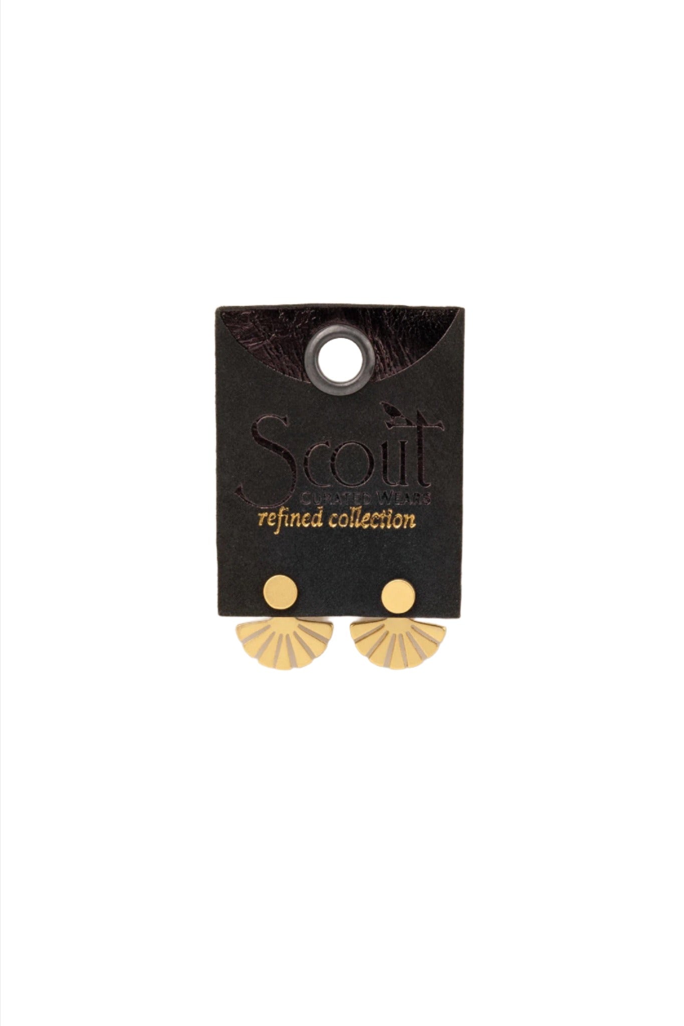 Sunburst Ear Jacket Gold Vermeil