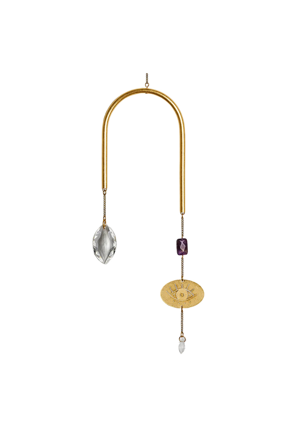 Suncatcher Evil Eye/Amethyst