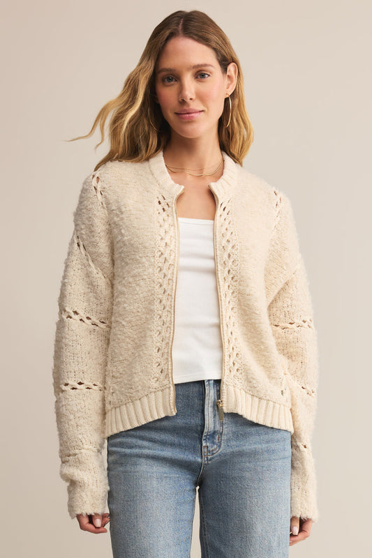 Sundance Zip-Up Sweater Jacket