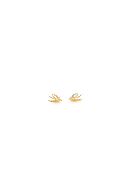 Swallow Bird Stud Earrings