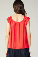 Sweetheart Ruffled Top