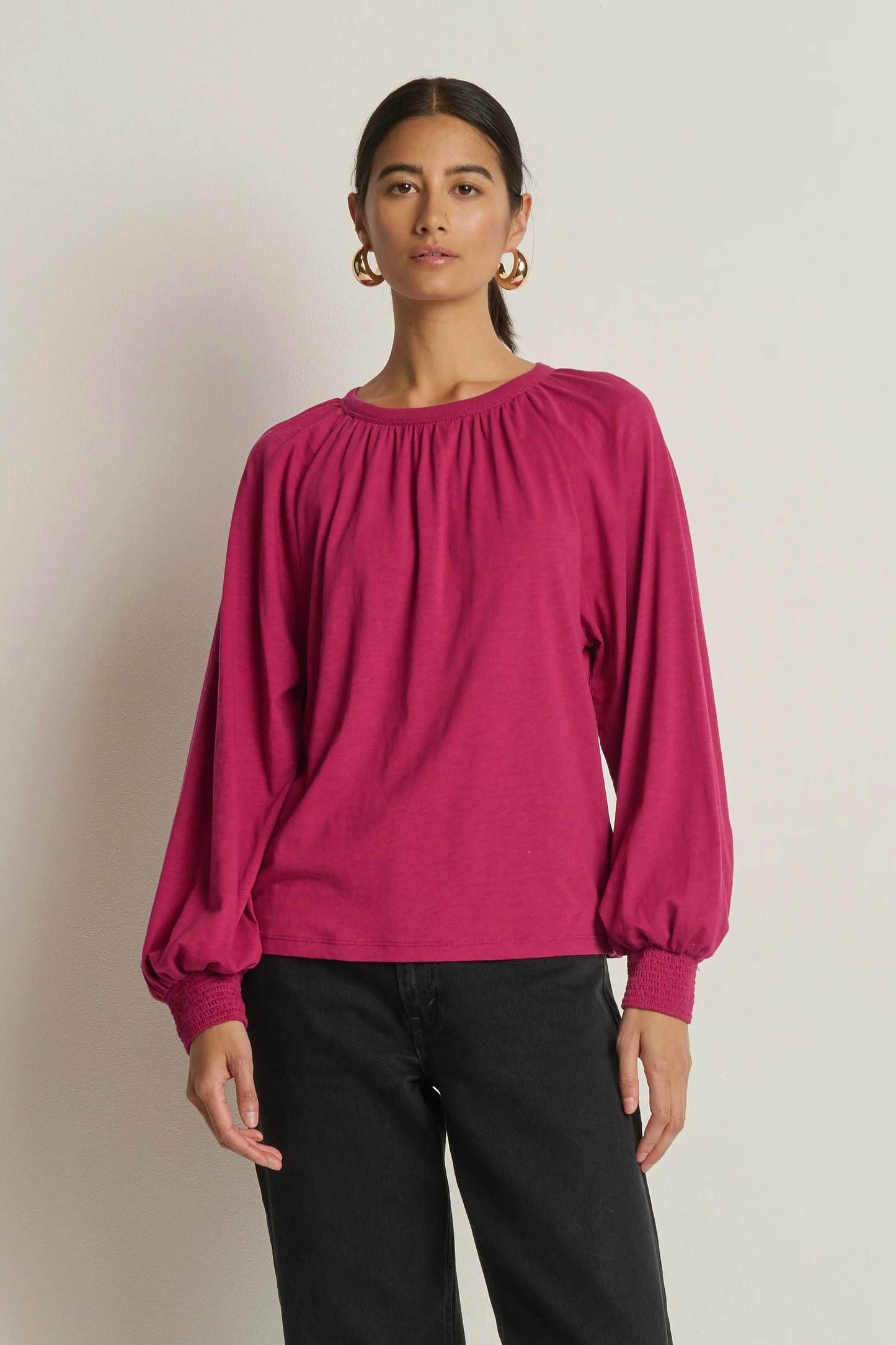 Tallis Shirred Tee