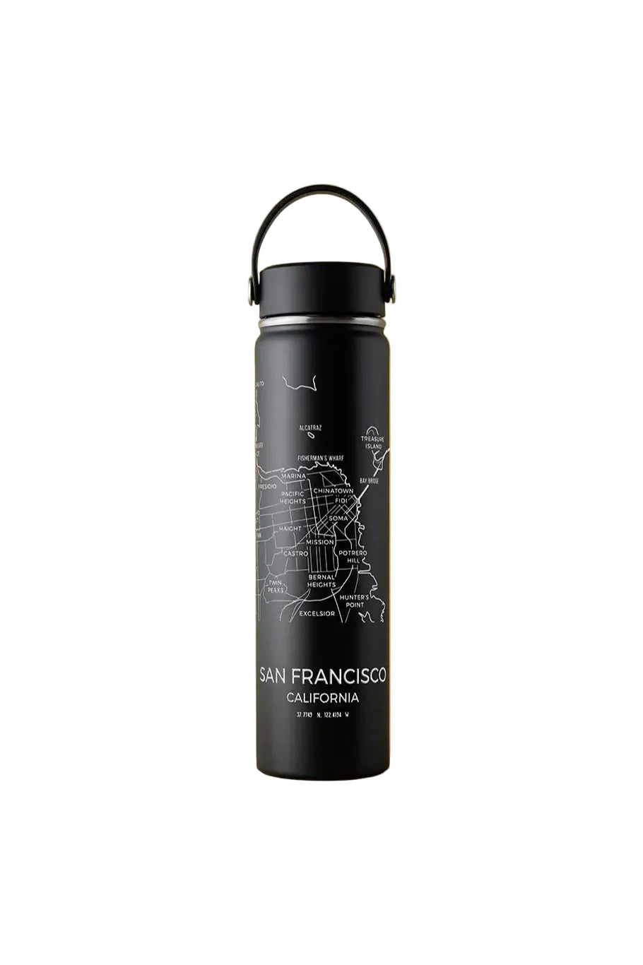 THE FLASK San Francisco Map