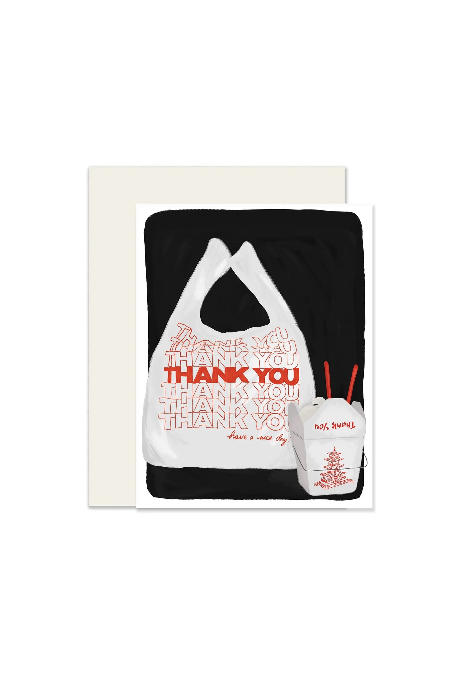 Takeout Thank You Card