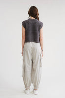 Tana Sleeveless Sweater Charcoal