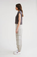 Tana Sleeveless Sweater Charcoal