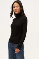 Tara Ribbed Crop Turtleneck