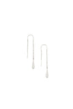 Teardrop Threader Sterling Silver