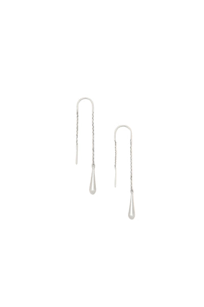 Teardrop Threader Sterling Silver